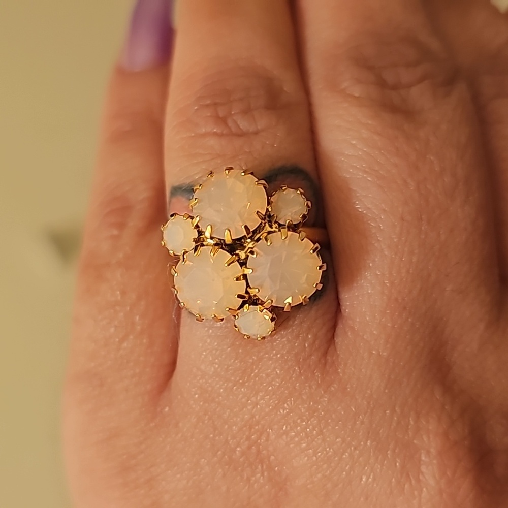 Gp Opalite Glass Ring
